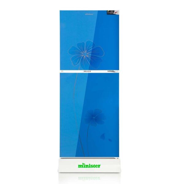 MINISTER Refrigerator M-222 BLUE FLOWER 222 Ltr